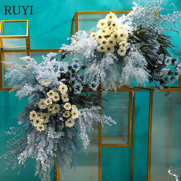 decorative flowers & wreaths artificial plant high-end marine blue theme wedding hall flower wall decor christmas home art planning1
decorative flowers & wreaths artificial plant high-end marine blue theme wedding hall flower wall decor christmas home art planning1