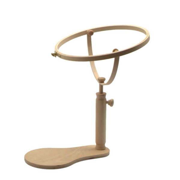 28cm round wooden embroidery hoop frame stand rack holder cross-stitch rotatable adjustable craft diy tools sewing accessories, Black
28cm round wooden embroidery hoop frame stand rack holder cross-stitch rotatable adjustable craft diy tools sewing accessories, Black