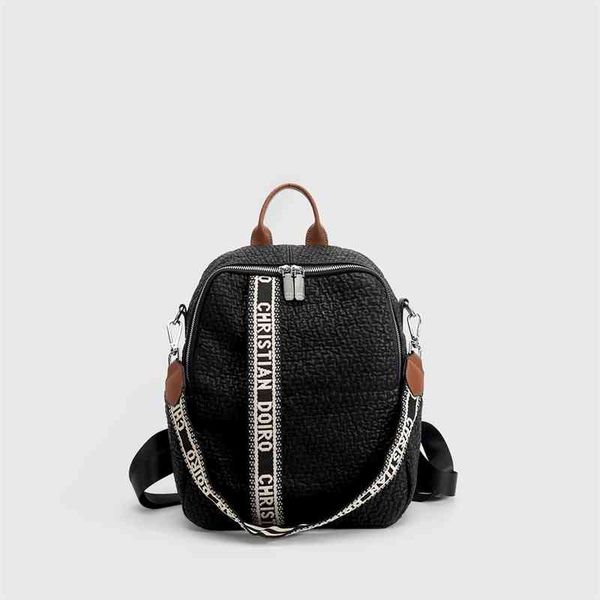 factory shop double shoulder bag in autumn and winter trend large capacity letter soft leather women's multipurpose backpack
factory shop double shoulder bag in autumn and winter trend large capacity letter soft leather women's multipurpose backpack
