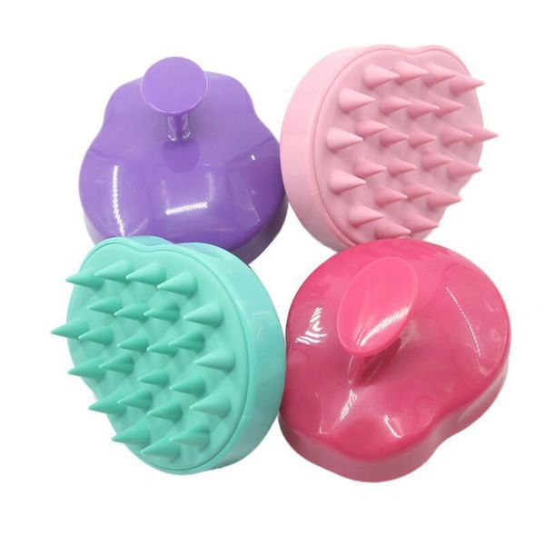 hair brushes 1pc silicone shampoo scalp massage brush washing comb spa slimming for caring personel health, Silver
hair brushes 1pc silicone shampoo scalp massage brush washing comb spa slimming for caring personel health, Silver
