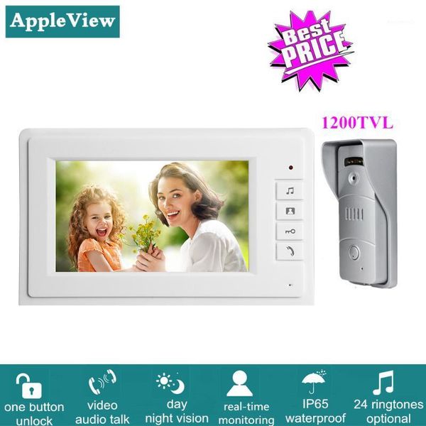 door phone intercom home security video intercom apartment doorbell video 1 monitor + 1 outdoor call panel ir night vision1
door phone intercom home security video intercom apartment doorbell video 1 monitor + 1 outdoor call panel ir night vision1