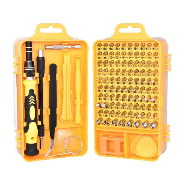 115 in 1 precision screwdriver set torx screw driver phone laprepair kits household hand tool sets
115 in 1 precision screwdriver set torx screw driver phone laprepair kits household hand tool sets