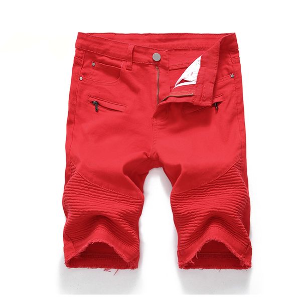 pure color straight short jeans men's red casual red large size men denim shorts high-quality men cotton casual large size, Blue
pure color straight short jeans men's red casual red large size men denim shorts high-quality men cotton casual large size, Blue