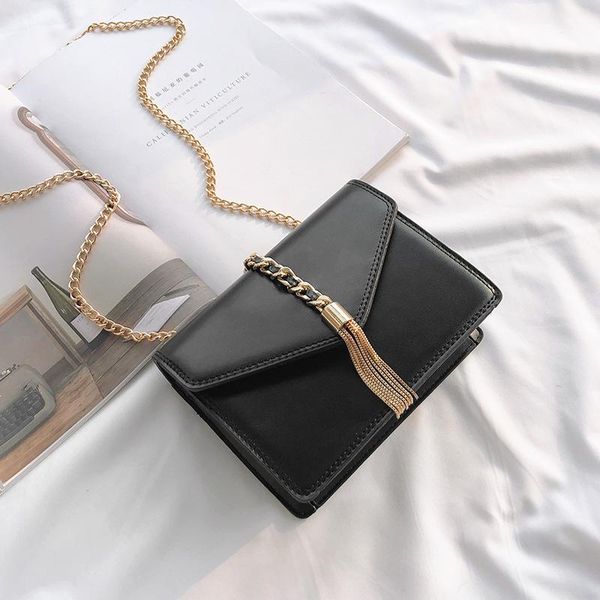 fashion designer sac metal tassel small messenger bag chain handbags pu flap women solid shoulder crossbody bags
fashion designer sac metal tassel small messenger bag chain handbags pu flap women solid shoulder crossbody bags