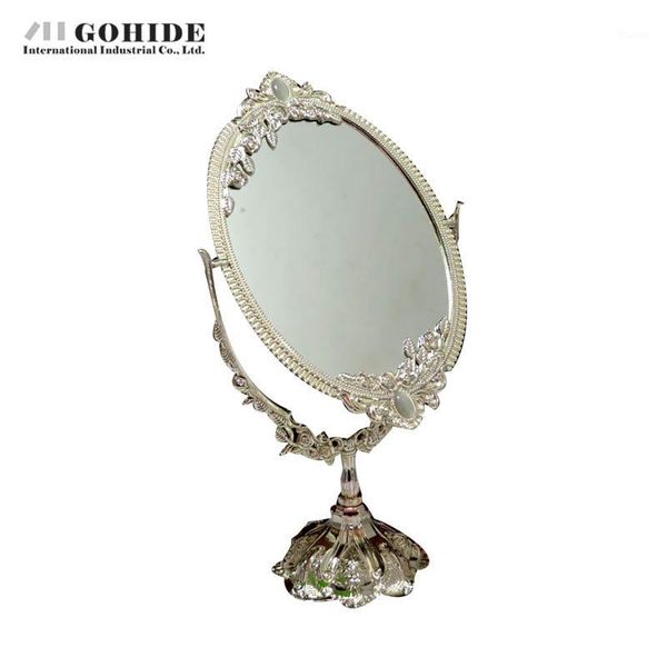 duh fashion home decoration double faced mirror silver dressing makeup table mirror oval laciness metal1
duh fashion home decoration double faced mirror silver dressing makeup table mirror oval laciness metal1