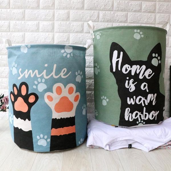 storage baskets cartoon waterproof laundry hamper dog pattern home decoration barrel kid toy organizer basket
storage baskets cartoon waterproof laundry hamper dog pattern home decoration barrel kid toy organizer basket