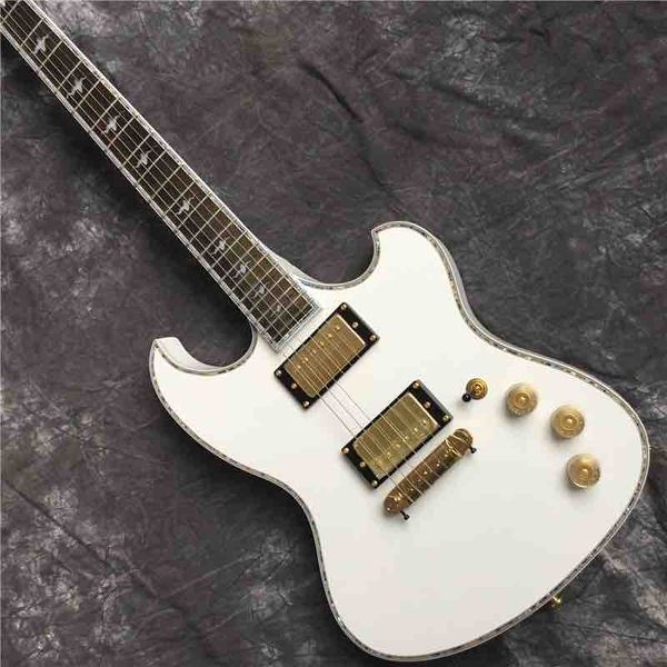 custom grand electric guitar in white and colored striped circle new 2021 style with gold hardware
custom grand electric guitar in white and colored striped circle new 2021 style with gold hardware