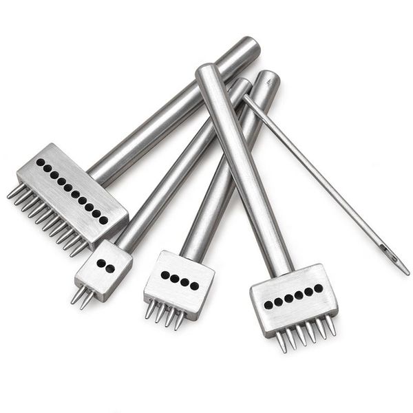 4mm spacing diy hand perforated round stitching punch tools hole cut round cut leather craft punch tool 1/2/4/6/10/ holes
4mm spacing diy hand perforated round stitching punch tools hole cut round cut leather craft punch tool 1/2/4/6/10/ holes