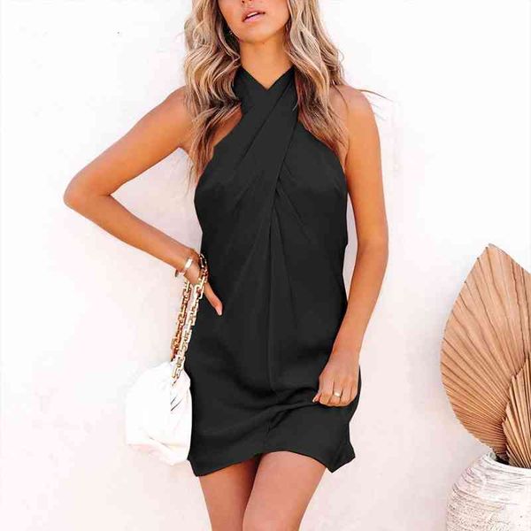 mni dress ladies elegant party night club wear fashion solid dress sleeveless hanging neck halter, Black;gray
mni dress ladies elegant party night club wear fashion solid dress sleeveless hanging neck halter, Black;gray
