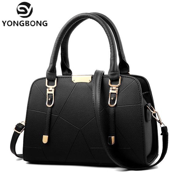 yongbong fashion pu leather handle women handbag solid ladies lether shoulder bag casual large capacity tote crossbody bags
yongbong fashion pu leather handle women handbag solid ladies lether shoulder bag casual large capacity tote crossbody bags