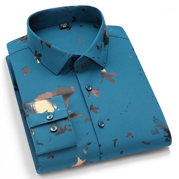 holiday style casual stretch long sleeve print shirts pocket-less design standard-fit comfortable soft thin men's fashion shirt1, White;black
holiday style casual stretch long sleeve print shirts pocket-less design standard-fit comfortable soft thin men's fashion shirt1, White;black