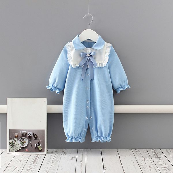 2021 new rompers newborn clothes cotton long sleeves peter pan collar baby infant jumpsuit blue 0-18m zzud
2021 new rompers newborn clothes cotton long sleeves peter pan collar baby infant jumpsuit blue 0-18m zzud