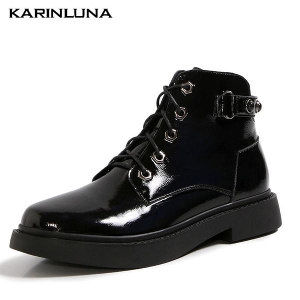 karin 2020 fashion brand shoes cow leather bukle straps cross-tied ankle boots casual round toe low heels women shoes, Black
karin 2020 fashion brand shoes cow leather bukle straps cross-tied ankle boots casual round toe low heels women shoes, Black