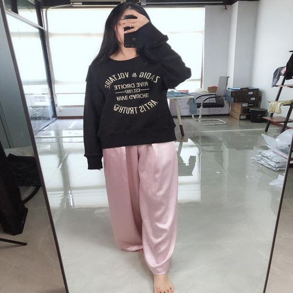 pullover new letter embroideried 2020 women casual o-neck long cotton 100% sleeve sweatshirt loose lady autumn clothing xvlja, Black
pullover new letter embroideried 2020 women casual o-neck long cotton 100% sleeve sweatshirt loose lady autumn clothing xvlja, Black