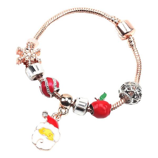 1pc christmas series bracelet festival delicate multi-elements bangle for women, Golden;silver
1pc christmas series bracelet festival delicate multi-elements bangle for women, Golden;silver