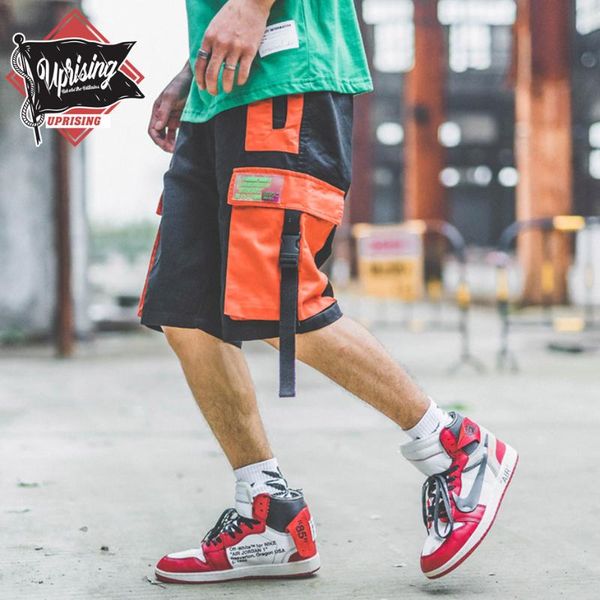 men's shorts men hip hop cargo streetwear harajuku joggers short side pocket summer black casual track hipster street wear, White;black
men's shorts men hip hop cargo streetwear harajuku joggers short side pocket summer black casual track hipster street wear, White;black