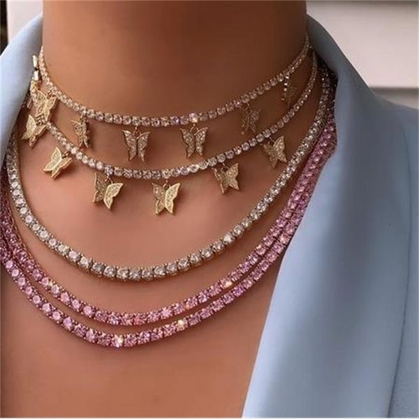 iced women out bling jewelry hip hop heart arrow tennis chain with cz butterfly charm 32+10cm choker necklaces, Silver
iced women out bling jewelry hip hop heart arrow tennis chain with cz butterfly charm 32+10cm choker necklaces, Silver