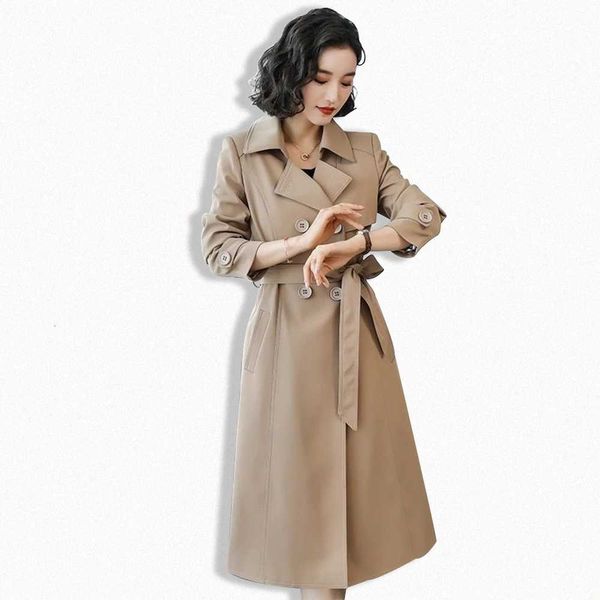 2020 women's spring and autumn casual belt oversized double-breasted retro cloak coat windbreaker, Tan;black
2020 women's spring and autumn casual belt oversized double-breasted retro cloak coat windbreaker, Tan;black