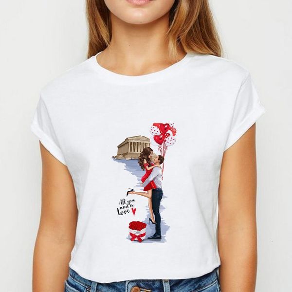 sweet couple lovers graphic new sell t-shirt female harajuku beautiful fashion short sleeve vogue korean trend pop tshirt, White
sweet couple lovers graphic new sell t-shirt female harajuku beautiful fashion short sleeve vogue korean trend pop tshirt, White