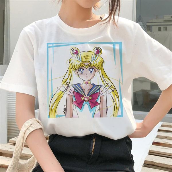 sailor moon funny female fashion women harajuku korean summer clothes t shirt cute ulzzang cat tshirt cartoon grunge t shirt, White
sailor moon funny female fashion women harajuku korean summer clothes t shirt cute ulzzang cat tshirt cartoon grunge t shirt, White