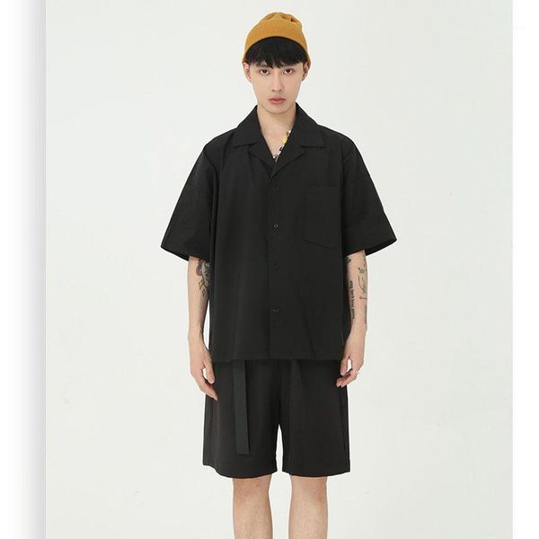 men's casual shirts male vintage fashion korea japan style black white shirt men summer short sleeve loose shirt1, White;black
men's casual shirts male vintage fashion korea japan style black white shirt men summer short sleeve loose shirt1, White;black