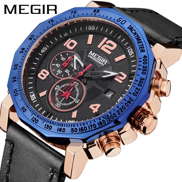 megger megir watch multifunctional timing waterproof sport leather men's quartz watch 2048g, Slivery;brown
megger megir watch multifunctional timing waterproof sport leather men's quartz watch 2048g, Slivery;brown