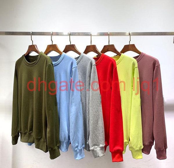 20ss crewneck sweatshirt long sleeve t shirt simple solid sweatshirt fashion pullover sweater sportwear fashion streetwear, Black
20ss crewneck sweatshirt long sleeve t shirt simple solid sweatshirt fashion pullover sweater sportwear fashion streetwear, Black