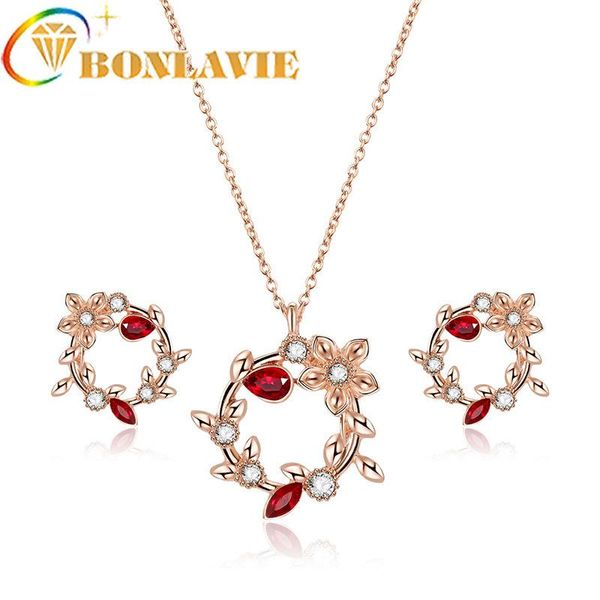 earrings & necklace gold color chain pendant earring jewelry set shiny crystal wreath shape suits flower accessories for woman, Silver
earrings & necklace gold color chain pendant earring jewelry set shiny crystal wreath shape suits flower accessories for woman, Silver