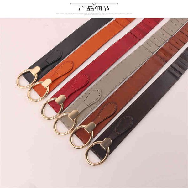 waistbands belts leather wide belt women's elastic decoration with dress, waist closing sweater, versatile down jacket, coat seal, Black;brown
waistbands belts leather wide belt women's elastic decoration with dress, waist closing sweater, versatile down jacket, coat seal, Black;brown