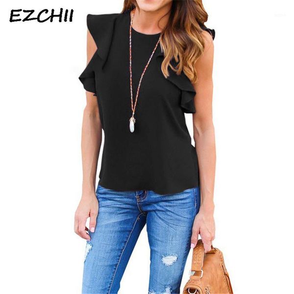 fashion summer blouse shirts tee chiffon shoulder one ruffles size slim blusas 1 blouse sleeveless women shirt plus apxce
fashion summer blouse shirts tee chiffon shoulder one ruffles size slim blusas 1 blouse sleeveless women shirt plus apxce