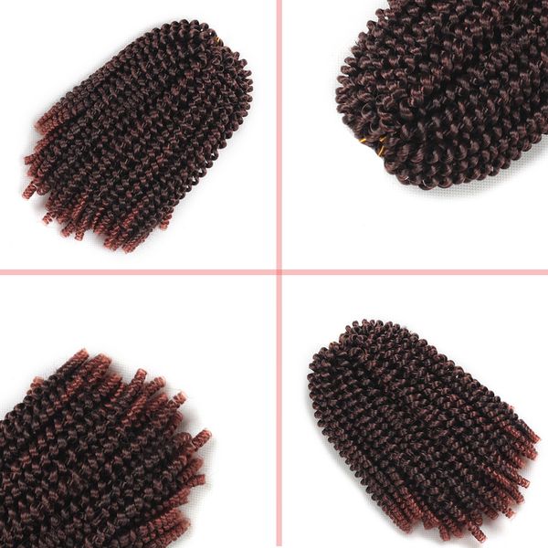 dhgate synthetic hair 8inch fluffy spring twist crochet hair extensions synthetic crochet braids black brown ombre braiding hair 110g
dhgate synthetic hair 8inch fluffy spring twist crochet hair extensions synthetic crochet braids black brown ombre braiding hair 110g