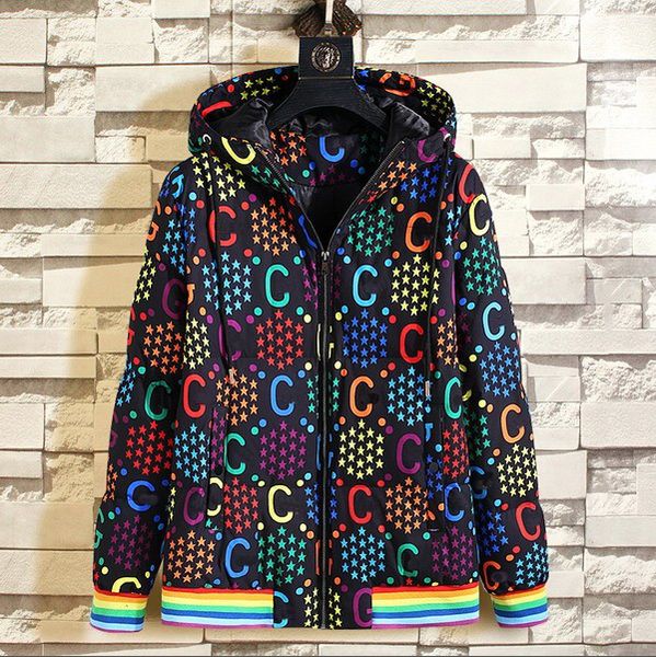 20fw men's down jacket winter fashion letter printing warm design cotton cost men's jacket tide size m-3xl, Black
20fw men's down jacket winter fashion letter printing warm design cotton cost men's jacket tide size m-3xl, Black