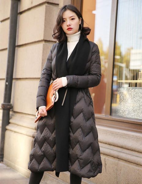 kmetram women's down jacket winter coat women clothes 2020 korean long jacket women warm parka with belt manteau femme dm18-71, Black
kmetram women's down jacket winter coat women clothes 2020 korean long jacket women warm parka with belt manteau femme dm18-71, Black