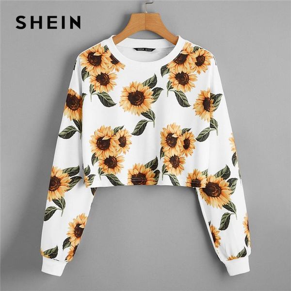 women's hoodies & sweatshirts drop shoulder sunflower print crop pullover women sweatshirt 2021 autumn long sleeve casual, Black
women's hoodies & sweatshirts drop shoulder sunflower print crop pullover women sweatshirt 2021 autumn long sleeve casual, Black