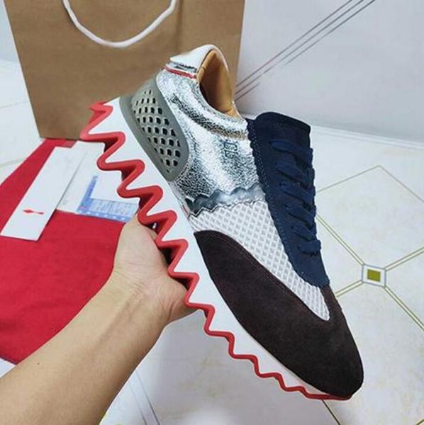 2021 desiner women men casual shoes designer spikes red bottom sneaker mesh patchwork matte leather chaussures with box size 35-46, Black
2021 desiner women men casual shoes designer spikes red bottom sneaker mesh patchwork matte leather chaussures with box size 35-46, Black