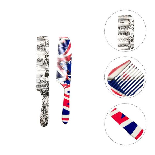 hair brushes 2pcs hairstyling combs man ultra-thin comb haircut for salon, Silver
hair brushes 2pcs hairstyling combs man ultra-thin comb haircut for salon, Silver