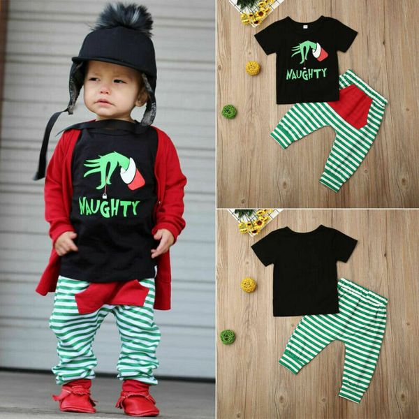 2pcs toddler baby boys halloween xmas clothes t-shirt stripe pants outfit, Blue;gray
2pcs toddler baby boys halloween xmas clothes t-shirt stripe pants outfit, Blue;gray