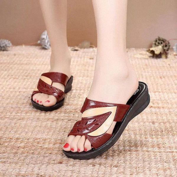 2020 new women's slippers soft color stitching ladies sandals comfortable flat sandals open toe beach shoes woman footwear plus #5o8t, Black
2020 new women's slippers soft color stitching ladies sandals comfortable flat sandals open toe beach shoes woman footwear plus #5o8t, Black