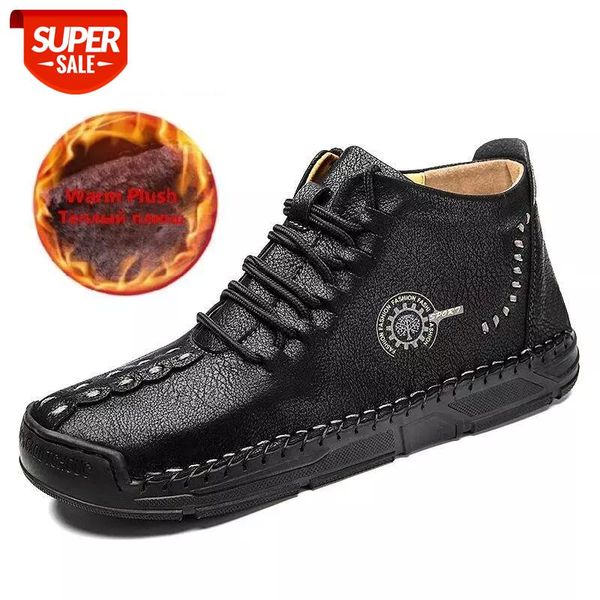 brand men's winter boots handmade leather men's ankle boots fur warm snow outdoor comfortable motorcycle #sn4f
brand men's winter boots handmade leather men's ankle boots fur warm snow outdoor comfortable motorcycle #sn4f