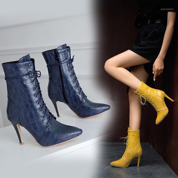 women ankle boots thin high heel winter shoes woman fashion zipper warm short boot office footwear size 34-481, Black
women ankle boots thin high heel winter shoes woman fashion zipper warm short boot office footwear size 34-481, Black