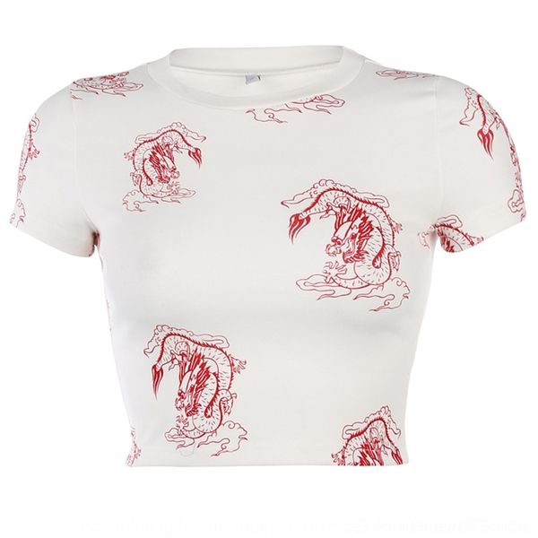 sgr3q 2020 summer women's slim dragon t fashion fit short navel printbottom coat 2020 summer women's fashion dragon print slim fit, White
sgr3q 2020 summer women's slim dragon t fashion fit short navel printbottom coat 2020 summer women's fashion dragon print slim fit, White