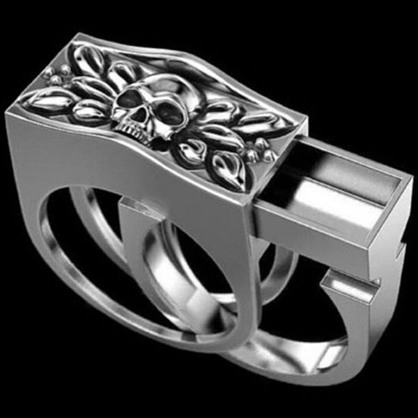 cluster rings vintage hip hop skull ring mens biker silver color gothic casket anniversary jewelry punk rock engagement finger set, Golden;silver
cluster rings vintage hip hop skull ring mens biker silver color gothic casket anniversary jewelry punk rock engagement finger set, Golden;silver