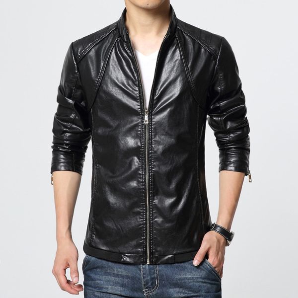 brand spring and autumn men's jackets washed pu leather jacket collar for male casual coat kg-685, Black;brown
brand spring and autumn men's jackets washed pu leather jacket collar for male casual coat kg-685, Black;brown