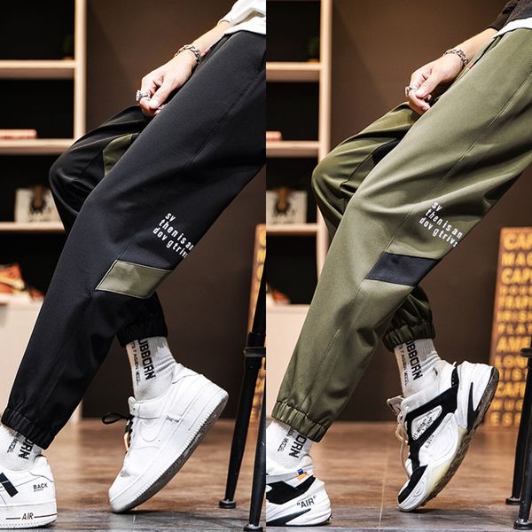 spring and autumn 2020 new fashion men's slim small feet korean casual pants casual pants fashion loose elastic men's capris iq9jh, Blue
spring and autumn 2020 new fashion men's slim small feet korean casual pants casual pants fashion loose elastic men's capris iq9jh, Blue