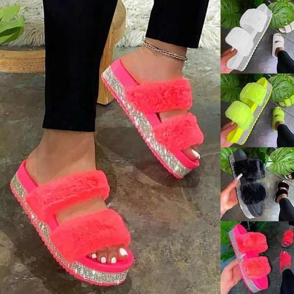women fur slippers summer home flat fur slides for women fashion fluffy female shoes glitter indoor women' casual shoes1, Black
women fur slippers summer home flat fur slides for women fashion fluffy female shoes glitter indoor women' casual shoes1, Black