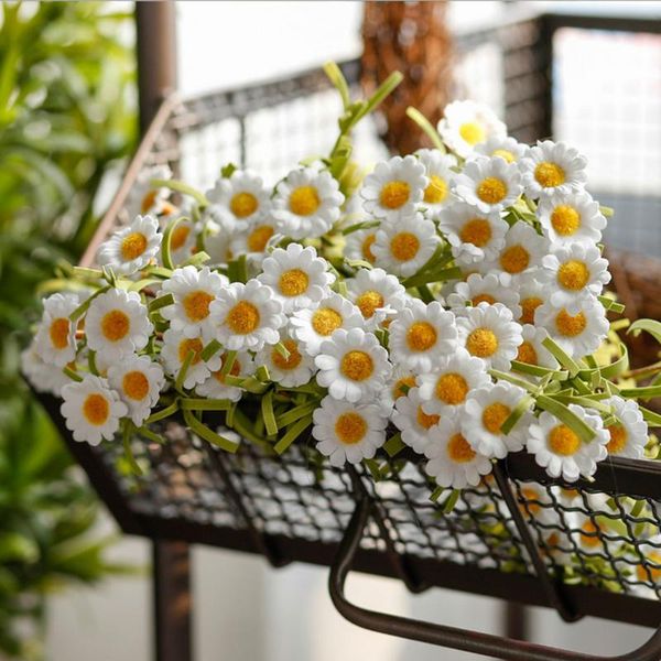 decorative flowers & wreaths one bouquet 12 heads cute silk daisy artificial flower wedding favors and gifts home room table decoration
decorative flowers & wreaths one bouquet 12 heads cute silk daisy artificial flower wedding favors and gifts home room table decoration