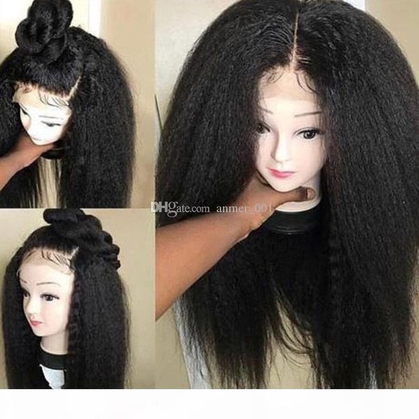 10a grade the full lace wigs brazilian virgin human hair kinky straight gluelss lace front wigs for black woman, Black;brown
10a grade the full lace wigs brazilian virgin human hair kinky straight gluelss lace front wigs for black woman, Black;brown