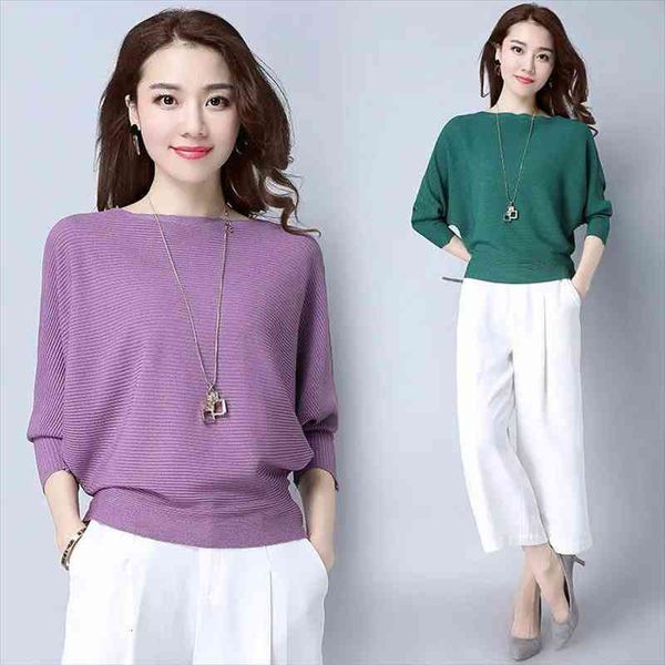 knitted sweaters for women batwing sleeve slash neck pullovers sweater spring autumn solid knit plus sizes female sweaters, White;black
knitted sweaters for women batwing sleeve slash neck pullovers sweater spring autumn solid knit plus sizes female sweaters, White;black