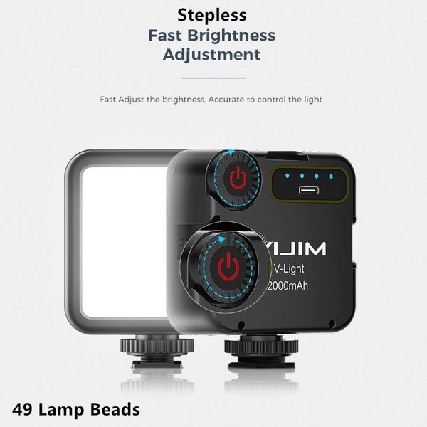 ulanzi 6w mini led video light 2000mah built-in battery 5500k pgraphic lighting u bright vlog fill light stepless adjustment
ulanzi 6w mini led video light 2000mah built-in battery 5500k pgraphic lighting u bright vlog fill light stepless adjustment