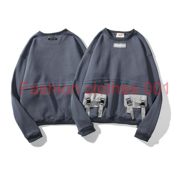mens womens hoodies essentials multi-pocket retro long sleeve fleece hoodie fashion solid fog hoodies size m-xxl, Black
mens womens hoodies essentials multi-pocket retro long sleeve fleece hoodie fashion solid fog hoodies size m-xxl, Black